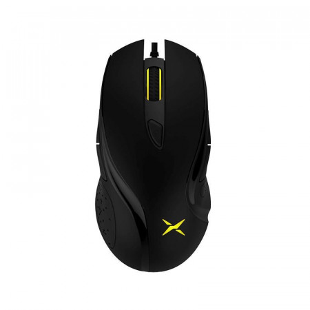 Mouse Gaming Delux M511 Black, 3200 dpi, 4 butoane, Iluminare LED RGB