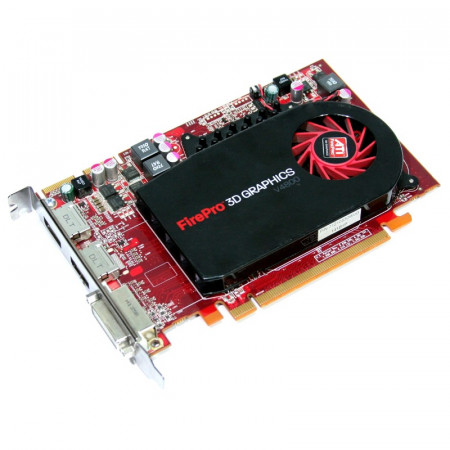 Placa video ATI FirePro V4800 3D Graphics, 1GB, 128-Bit DDR5, PCI Express x16, DVI, Dual DisplayPort - Img 1