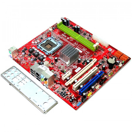 Placa de baza MSI MS-7366 Ver: 3.1 , LGA775, 2 x DDR2, 4 x SATA2, PCI-Express x16 - Img 1