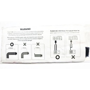 Adaptor cablu NVIDIA PCIe 2x 8Pin PCI-E la 16 Pin (12+4) PCI-E 5.0 12VHPWR A - Img 4