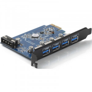 Adaptor Orico PVU3-4P 1x PCI-E Male - 4x USB 3.0 Female PCI-Express Card - Img 2