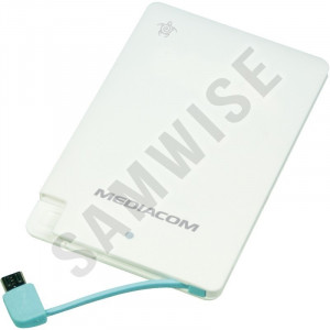 Baterie externa Mediacom SOS Power Bank 2500 mAh White - Img 2
