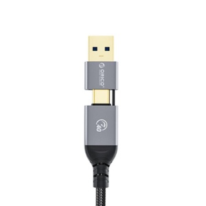 Cablu USB Orico ACC40 100W USB Type-C - USB Type-C sau USB Type A 1.5m negru - Img 3