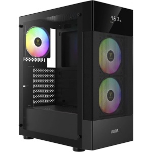 Calculator Gaming Aura V14, AMD Ryzen 5 5500 3.6GHz, GIGABYTE A520M K V2, 16GB DDR4, SSD 256GB, HDD 1TB, GTX 1660 Ti 6GB GDDR6 - Img 5
