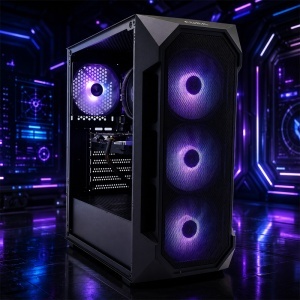 Calculator Gaming Aura V21, Intel Core i5 10500T 2.3GHz, ASRock H510M-HDV, 16GB DDR4, SSD 256GB, HDD 500GB, RX 580 8GB GDDR5
