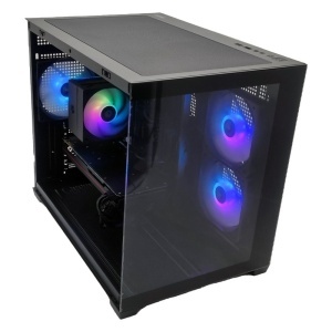 Calculator Gaming Aura V23, AMD Ryzen 5 3600 3.6GHz, ASRock A520M-HVS, 16GB DDR4, SSD 256GB, HDD 1TB, GTX 1080 8GB GDDR5 - Img 3