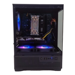 Calculator Gaming Aura V33, Intel Core i5-8400 2.8GHz, ASUS PRIME B360M-C, 16GB DDR4, SSD 256GB, HDD 500GB, RX 580 8GB GDDR5 - Img 3