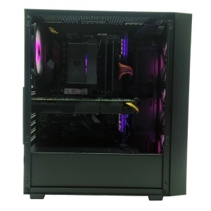 Calculator Gaming Aura V6, AMD Ryzen 5 3600 3.6GHz, ASUS TUF B450-PLUS Gaming, 16GB DDR4, SSD 256GB, HDD 1TB, GTX 1080 8GB GDDR5 - Img 3