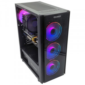 Calculator Gaming Blaze v8, Intel Core i5-9400f 2.9GHz, GA-H310M S2H, 16GB DDR4, SSD 256GB, HDD 3TB, RX 580 NITRO+ 4GB GDDR5 - Img 2