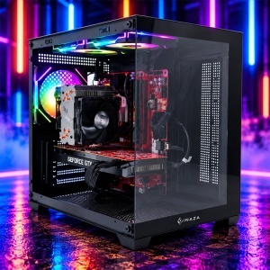 Calculator Gaming Cube V5, Intel Core i7-8700K 3.7GHz, MSI MS-7A61 Z370, 16GB DDR4, SSD NVMe 256GB, HDD 1TB, GTX 1070 8GB GDDR5