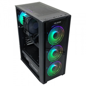 Calculator Gaming Ember V2, Intel Core i5 8500 3GHz, Asus H310M-R, 16GB DDR4, SSD 480GB, HDD 1TB, RX 580 8GB DDR5 - Img 2