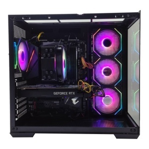 Calculator Gaming Evo V3, AMD Ryzen 5 5500 3.6GHz, B550 AORUS PRO V2, 16GB DDR4, SSD 512GB, HDD 2TB, RTX 2080 8GB GDDR6 - Img 3
