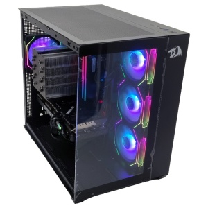 Calculator Gaming Evo V4, AMD Ryzen 7 5700 3.7GHz, B550 AORUS PRO V2, 16GB DDR4, SSD 512GB, HDD 2TB, RTX TUF 3070 8GB GDDR6 - Img 2