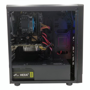 Calculator Gaming Rift-Aero v2, Intel Core i5-7400T turbo 3GHz, ASUS H110M-R, 16GB DDR4, SSD 250GB, HDD 1TB, GTX 1060 3GB DDR5 192-bit, 500W - Img 3