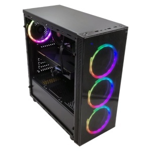 Calculator Gaming SideSwipe V8, AMD Ryzen 7 5700 3.7GHz ,MSI A520M-A PRO, 32GB DDR4, SSD 512GB, HDD 1TB, RTX 2080 Ti 11GB GDDR6 - Img 2