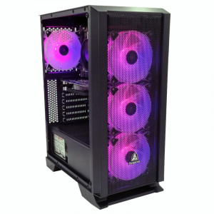 Calculator Gaming Synrad v16, Intel Core i5 4590 3.3GHz, MSI H81M-P33, 16GB DDR3, SSD 256GB, 1TB, RX 550 2GB GDDR5 128-bit - Img 1
