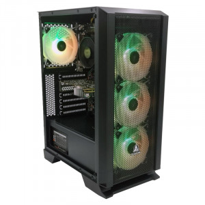Calculator Gaming Synrad V20, Intel i5 7400 3GHz, GA-H110-D3A, 16GB DDR4, SSD 256GB, HDD 1TB, GTX 1060 3GB DDR5 - Img 1