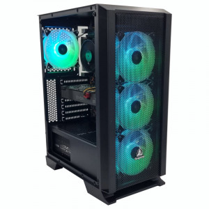 Calculator Gaming Synrad V9, Intel Core i5-6500 3.2GHz, GA-H110-D3A, 16GB DDR4, SSD 256GB, HDD 2TB, GTX 660 SuperClocked 2GB GDDR5 - Img 1