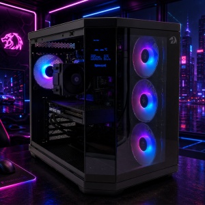 Calculator Gaming Vision V4, Intel Core i5-10500 3.1GHz, ASUS PRIME H510M-A, 16GB DDR4, SSD 512GB, HDD 1TB, RTX 3070 8GB GDDR6