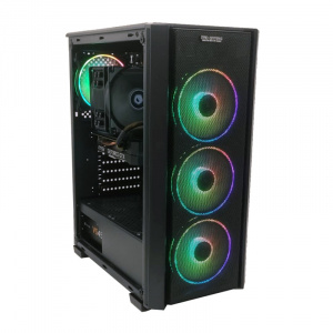 Calculator Gaming Zed V12, Intel Core i7 7700 3.6GHz, Asus Q170M-C, 32GB DDR4, SSD 480GB, HDD 2TB, GTX 1660 Super Ventus 6GB DDR6 - Img 1