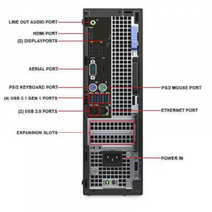 Calculator Incomplet Dell 5050 SFF sk 1151, 6th gen, 4 x DDR4, SATA III, USB 3.0, DisplayPort, HDMI - Img 3