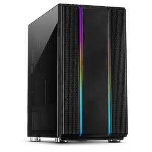 Carcasa Gaming Inter-Tech X-3601 Impulse Micro, Controller RGB frontal - Img 1