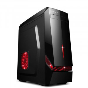 Carcasa Inaza X-BLADE, MiddleTower, USB 3.0, 2x Vent. 120mm LED - Img 1