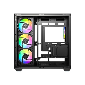 Carcasa panoramica ID-Cooling View 510 aRGB neagra - Img 4