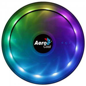 Cooler CPU Aerocool Core Plus RGB, 120mm, iluminare LED RGB - Img 2