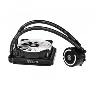 Cooler CPU ID-Cooling FROSTFLOW 120+, Racire cu lichid, Ventilator 120mm, Iluminare LED Alb - Img 2