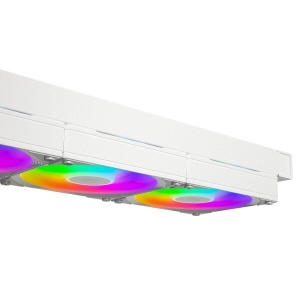 Cooler procesor cu lichid ID-Cooling FX360 Infinity White iluminare aRGB - Img 3