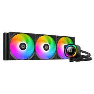 Cooler procesor cu lichid ID-Cooling FX360 TD negru cu display