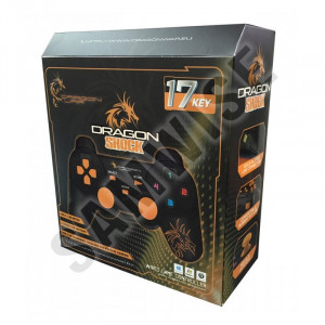 GamePad Gaming Dragon War, G-PC-002, Dual Shock, negru - Img 2