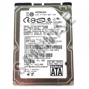Hard disk 80GB SATA, Hitachi Travelstar, Laptop, Notebook, HTS541680J9SA00 - Img 2