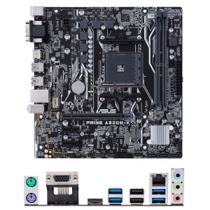 Kit Placa de baza ASUS PRIME A320M-K, AMD Ryzen 3 2200G 3.5GHz, Cooler CPU inclus - Img 3