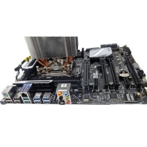 Kit Placa de baza ASUS X99-A/USB 3.1, Intel Core i7 6850K 3.6GHz pana la 3.8GHz, Cooler Master inclus - Img 2