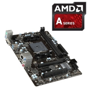 Kit Placa de baza MSI A68HM-E33, AMD Vision A4-6300 3.7GHz, Cooler CPU inclus