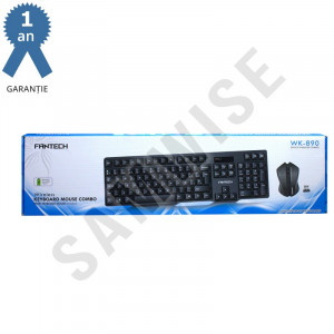 Kit Wireless Mouse + Tastatura FanTech WK-890, Negru - Img 4