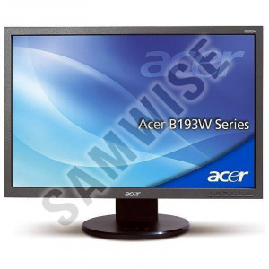 Monitor LCD 19" ACER B193W, 1440 x 900, Widescreen, 5ms, VGA, DVI, Cabluri incluse - Img 1