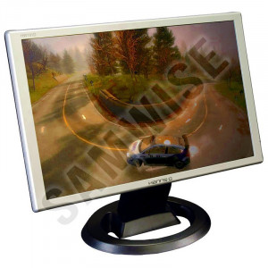 Monitor LCD 19" Hanns.G HW191D, Grad A, 1440x900, DVI, VGA, 5ms, Cabluri incluse - Img 1