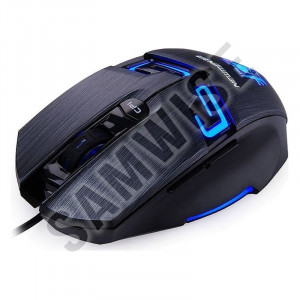 Mouse Gaming Newmen N6000 Black, Wired, USB, 2000 DPI + Mousepad MP235 - Img 4
