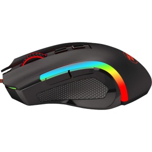 Mouse Gaming Redragon Griffin Black, 7200 dpi, Optic, 8 butoane, Iluminare LED RGB - Open BOX - Img 6
