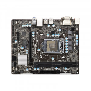 Placa de baza ASRock B75M-DGS, LGA1155, Intel B75, 3nd gen, 2 x DDR3, SATA III , USB 3.0, DVI - Img 2