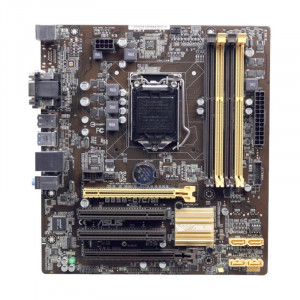 Placa de baza ASUS B85M-C/C-SI, LGA 1150, 4th gen, 4x DDR3, 4x SATA III, USB 3.0 - Img 1