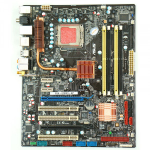 Scheda Madre PC ASUS P5K - E WiFi ATX Socket LGA 775 + 8 GB (2GB*4) + Quad  Q6600