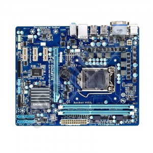 Placa de baza GIGABYTE GA-H61M-D2-B3, LGA1155, Intel Gen 2nd, 2x DDR3, 4x SATA2, VGA, DVI - Img 1