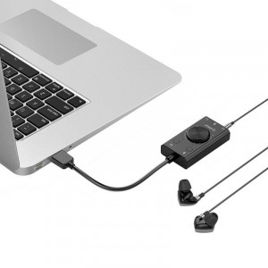 Placa de sunet Orico SC2 USB, 2x Audio Out (TRS&TRRS), 1x Mic - Img 5