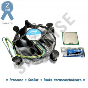 Procesor Intel Pentium Dual Core E5700 3GHz + Cooler Intel Box pastila cupru + Plic Pasta - Img 1