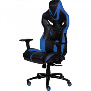 Scaun Gaming Inaza Predator negru cu albastru, Open Box - Img 6