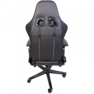 Scaun Gaming Inaza Raven Negru / Rosu - Img 2